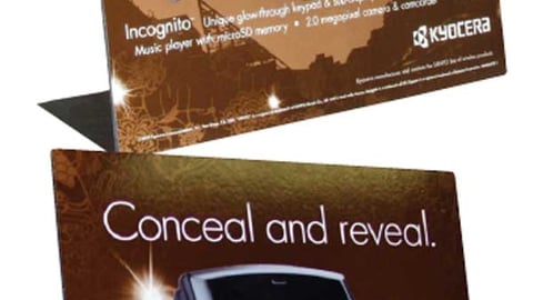 Sanyo Incognito Phone LED Counter Card