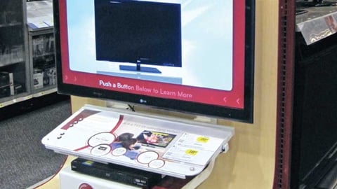 LG Best Buy Digital Endcap