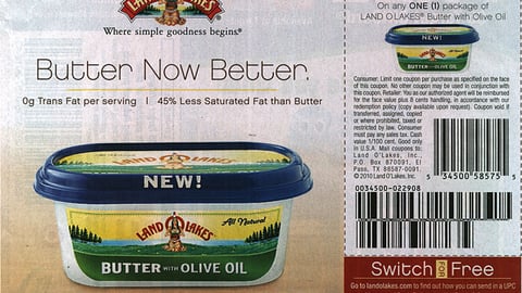 Land O'Lakes 'Butter Now Better' FSI