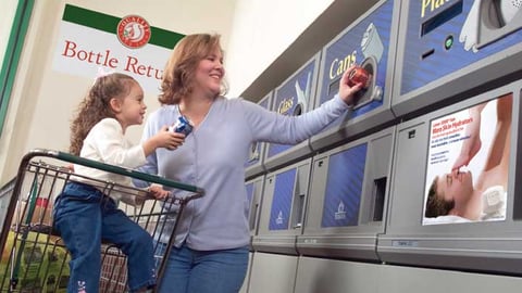 Lever 2000 Coupons for Recycling Signage 