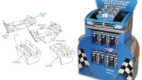Nuts & Bolts: Miller Lite Engine Display