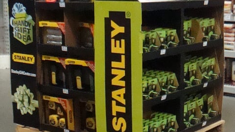 Stanley 'Handy Gift Idea' Pallet Display