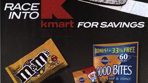 Mars Kmart NASCAR Co-Equity FSI