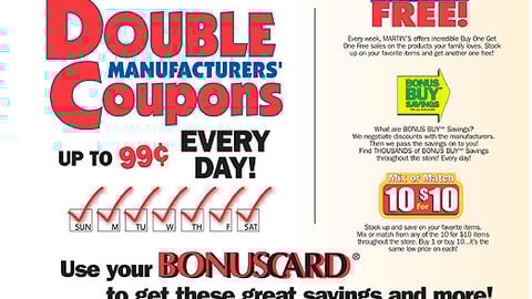 Martin's Loyalty Promotions Feature