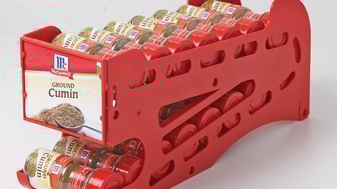 McCormick Spice Shelf Dispenser