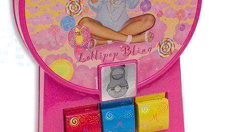Mariah Carey's Lollipop Bling Counter Display