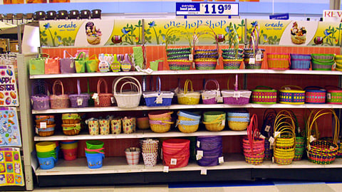 Meijer Easter Basket Merchandising