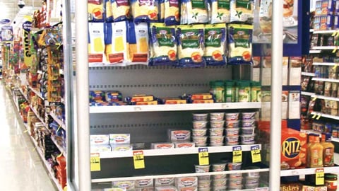 Kraft Meal Solutions Endcap