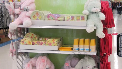 Meijer 'Hoppy Easter' Endcap