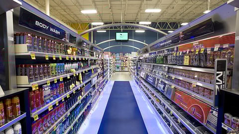 H-E-B 'Men's Zone' Aisle