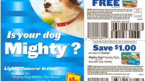 Mighty Dog 'The Movie' Contest FSI