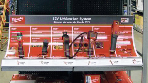 Milwaukee Tools Endcap