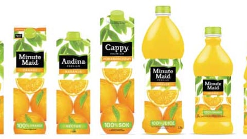 Coca-Cola Juices Packaging