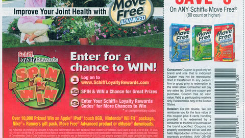 Move Free 'Spin and Win' FSI