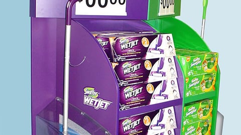 Swiffer Walmart Endcaps