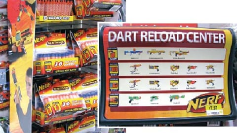 Hasbro Nerf Dart Reload Center Power Wing