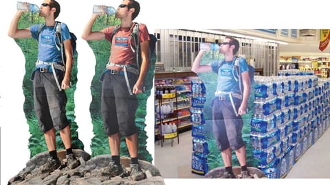 Nestlé Waters Standees