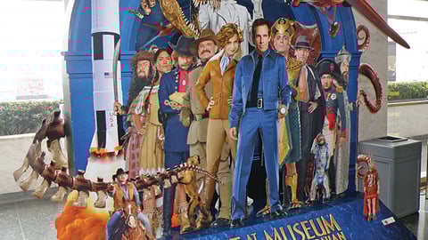 "Night at the Museum 2" Display