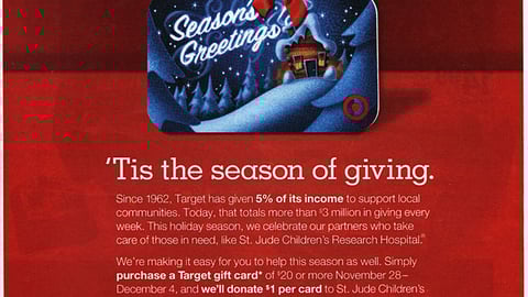 Target 'Season of Giving' Feature