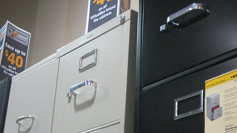 OfficeMax File Cabinet Merchandising