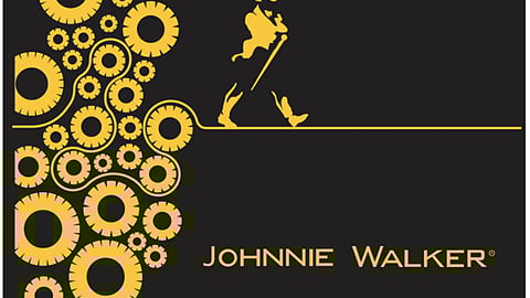 Johnnie Walker Animated LED Sign
