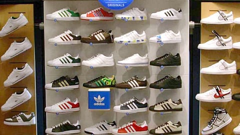 Finish Line adidas Originals Wall