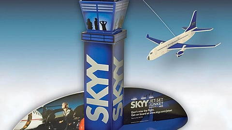 Skyy "Jet-Set Junket" Motion Display