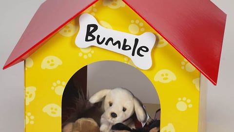 Bumble Plush Toys Display