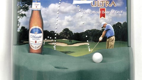 Michelob Ultra Golf Ball Motion Display