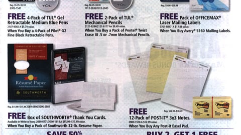 OfficeMax 'Try Something Different' Feature