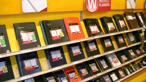 OfficeMax Weekly Planner In-Line Display