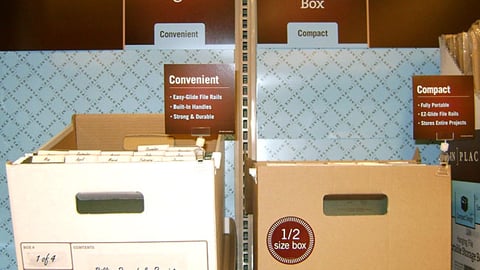OfficeMax [IN]Place Storage Box Display