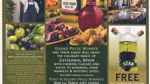 Star 'Flavors of the Mediterranean' FSI