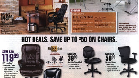 OfficeMax Furniture Feature