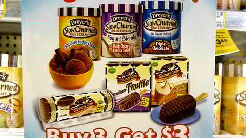 Nestle Safeway Incentive Cooler Cling