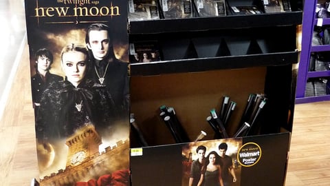 Walmart 'New Moon' Pallet Display