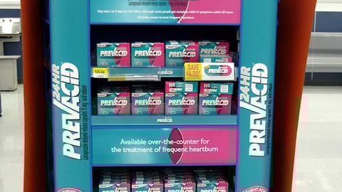 Prevacid Walmart Endcap