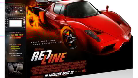 'Red Line' Theater Lobby Display