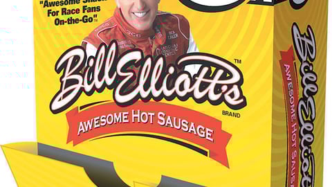 Bill Elliott's Beef Snacks Countertop Display