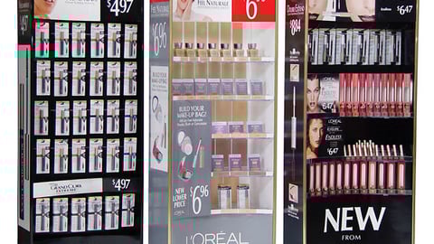 L'Oreal Floorstands