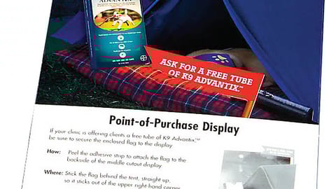 Bayer K9 Advantix Display