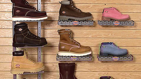 Dickies Footwear Floorstand and Slatwall Displays