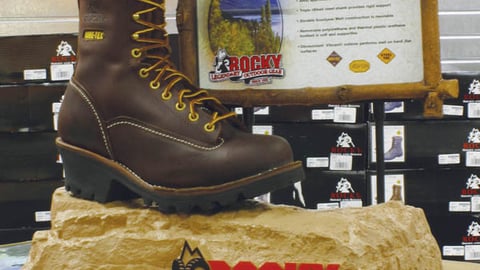 Rocky Outland Logger Countertop Display