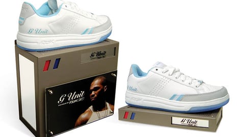 Reebok G-Unit Tabletop, Slatwall Displays