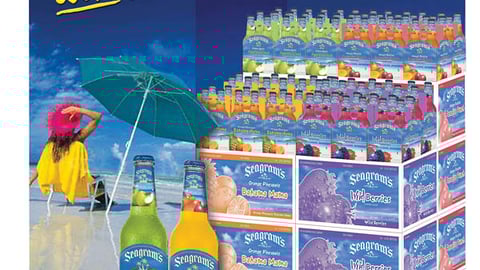 Seagram's Cooler Escapes Case Stacker