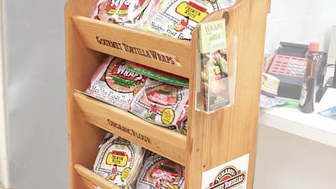 Tumaro's Tortillas Floorstand