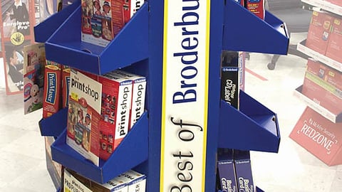 Broderbund Print Shop Floorstand