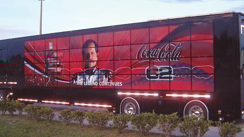 Coca-Cola C2 Lenticular Trailer
