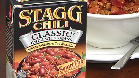 Stagg Chili Packaging