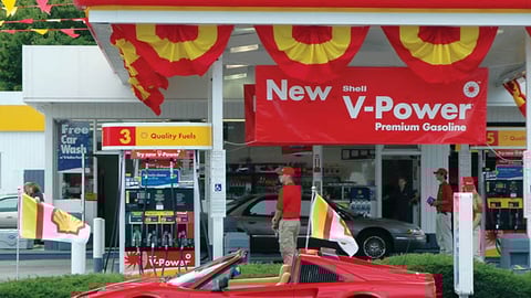 Shell V-Power Banners